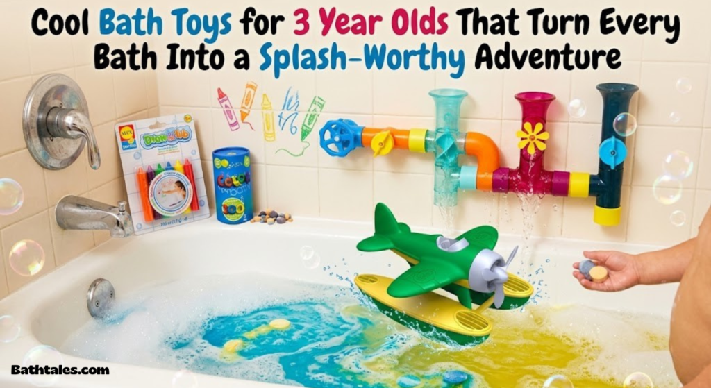 10 Cool Bath Toys for 3-Year-Olds
